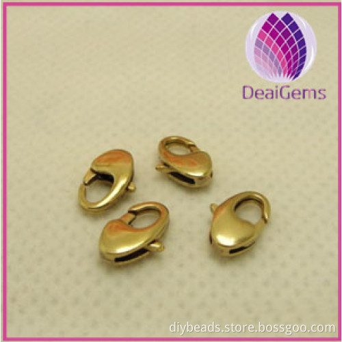 China Wholesale DIY Jewelry Findings Brass Lobster Claw Clasp